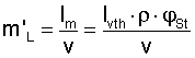 Length related mass flow
