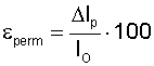 Permanent elongation