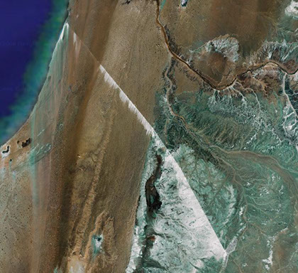 Longest conveyor system Longest conveyor system on google earth